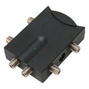 TV Antenna Amplifier, 2 in 4 Out Lossless Bidirectional + 7.5dB High Gain TV Booster with Equalizer