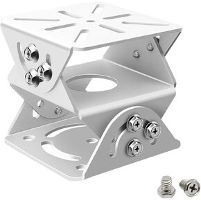 CCTV Security Camera Universal Joint Mount, Monitoring Duckbill Holder Universal Joint Bracket Surveillance Security Camera Base Bracket for PTZ Dome Surveillance Camera