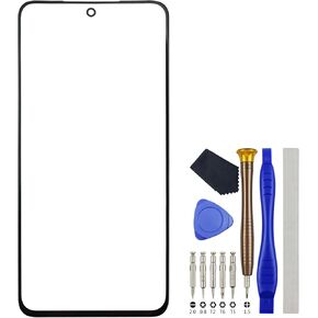 Outer Glass Screen Replacement for Samsung Galaxy S21 FE 5G SM-G990B SM-G990U SM-G990U1 SM-G990W SM-G990E Black