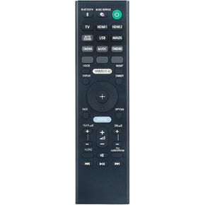 RMT-AH509U Replacement Remote Control Applicable for Sony Soundbar HT-A7000 HTA7000