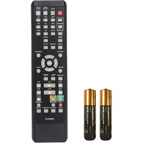 SE-R0295 New Remote Control Compatible with Toshiba DVD Video Recorder VCR D-VR620 D-VR620KU D-VR610KU D-VR610 with Batteries