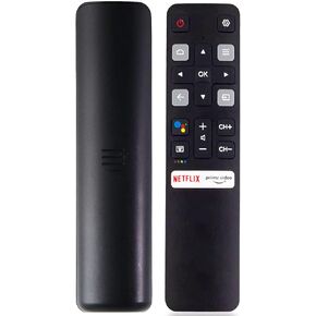 RC802V FNR2 Remote Control Fit for All TCL Android TV with Netflix and Prime Video - No Setup Required