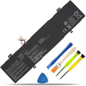 C31N1733 استبدال بطارية الكمبيوتر المحمول ASUS VivoBook Flip 14 TP412 TP412U TP412UA TP412F TP412FA TP412UA-DB31T TP412UA-IH31T TP412UA-EC059T TP412FA-EC551T TP412FA-EC707T Series 11.55V 42Wh in Kuwait