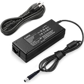 19V 90W Ac Dc Adapter for HP 18'' 19'' 20" 21" 32" HP Pavilion (N193) 20" 23'' OMEN Gaming All-in-One Desktop Computer PC Monitor HP 20B, 23B Series 19-2304 19-2304 22-3010 22-3010 Power Supply Cord