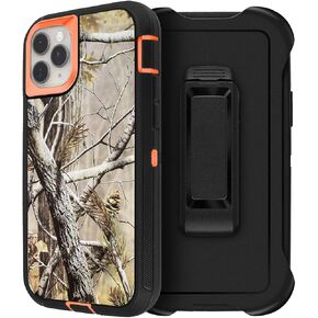 AICase for iPhone 11 Pro Belt-Clip Holster Case (5.8"), Full Body Rugged Heavy Duty Case, Shock/Drop/Dust Proof 4-Layer Protection Durable Cover for Apple iPhone 11 Pro 5.8-inch