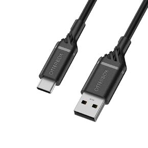 OtterBox USB-A to USB-C Cable, 2M - BLACK
