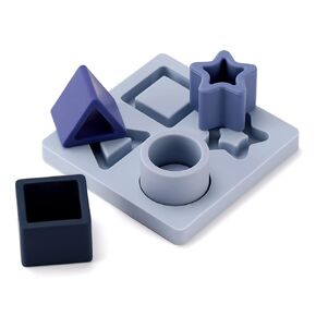 Haakaa Baby Silicone Shape Puzzle, Baby Stacking Toys & Teething Toys, Silicone Stacking Blocks Montessori Toys for 3M+ Babies, BPA-Free. Sunshine.