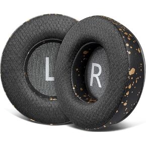 SOULWIT Earpads Replacement for AKG Pro Audio K845 K845BT K545 K540 K275 K267 K245 K182 K167 Headphones, Ear Pads Cushions with Noise Isolation Foam - 90mm CG Black