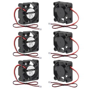 6PCS 3010 Brushless Cooling Fan DC 24V 30mm x 30mm x 10mm Cooling Fan 2pin Ball Bearing Brushless Cooling Fan for DIY 3D Printer Extruder Hotend Humidifier Computer Fan