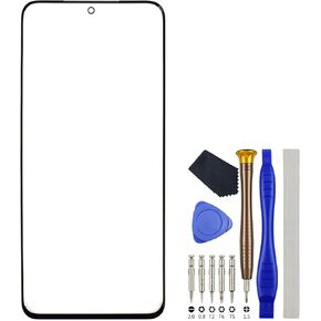 6.9" External Screen Glass Replacement for Samsung Galaxy S20 Ultra 5G SM-G988 SM-G988U SM-G988U1 SM-G9880 SM-G988B SM-G988N SM-G988W Black