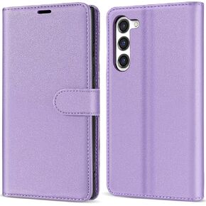 Compatible with Samsung Galaxy S23 Wallet Case with RFID Blocking Card Slots Stand Magnetic Closure Flip PU Leather Phone Cover for Samsung Galaxy S23 Case Wallet(6.1 inch-Baby Blue) in Kuwait