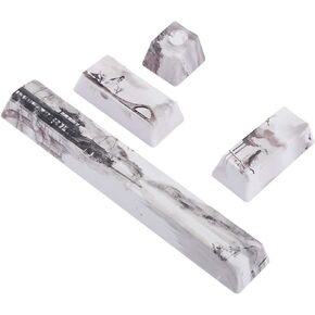 أغطية مفاتيح مخصصة للوحة المفاتيح الميكانيكية، 4 مفاتيح عالمية PBT Keycap Set Space ESC أدخل Numpad أدخل Keycap DIY Keycap Combo مع رسم المناظر الطبيعية الصينية in Kuwait