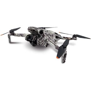 MightySkins Carbon Fiber Skin Compatible with DJI Mini 4 Pro - Nest Sketch | Protective, Durable Textured Carbon Fiber Finish | Easy to Apply