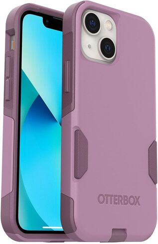OtterBox iPhone 13 Mini & iPhone 12 Mini (Only) - Commuter Series Case - Rock Skip Way (Blue) - Slim & Tough - Pocket-Friendly - with Port Protection - Non-Retail Packaging in Saudi Arabia
