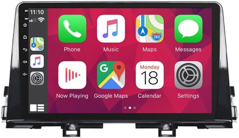 4G+64G Android 13 Car Stereo Radio for Kia Picanto Morning 2016-2019 Carplay, 9 Inch Touch Screen GPS Navigation Bluetooth FM WiFi Android Auto + AHD Backup Camera in Saudi Arabia