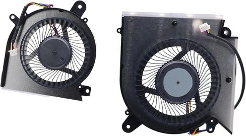 مروحة تبريد رسومات GPU Deal4GO PAAD06015SL N460 بديلة لـ MSI GF65 GF66 GL66 GF76 GL76 WF76 MS-1583 MS-1584 MS-17L1 MS-17L4 MS-16W1، أسود in Kuwait