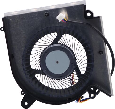 مروحة تبريد رسومات GPU Deal4GO PAAD06015SL N460 بديلة لـ MSI GF65 GF66 GL66 GF76 GL76 WF76 MS-1583 MS-1584 MS-17L1 MS-17L4 MS-16W1، أسود in Kuwait