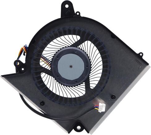 مروحة تبريد رسومات GPU Deal4GO PAAD06015SL N460 بديلة لـ MSI GF65 GF66 GL66 GF76 GL76 WF76 MS-1583 MS-1584 MS-17L1 MS-17L4 MS-16W1، أسود in Kuwait