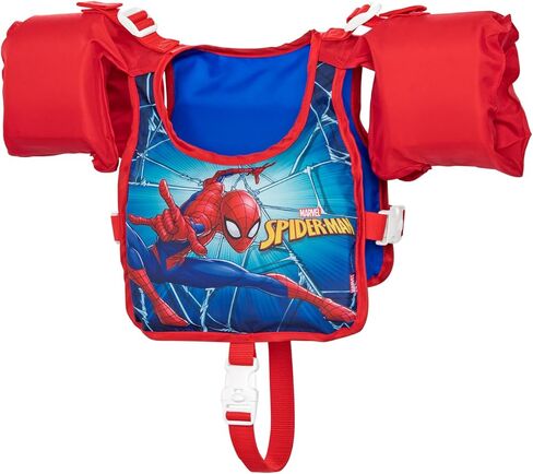 Spiderman™ Fabric Swim Vest with Integrated Foam Armbands, 22" in Saudi Arabia