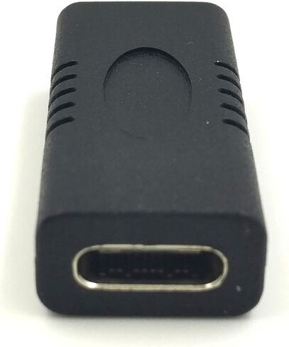محول Poyiccot USB C أنثى إلى أنثى، وصلة USB C، موسع USB C USB 3.1 نوع C أنثى إلى أنثى موصل تمديد لأجهزة الكمبيوتر المحمول والكمبيوتر اللوحي والهاتف المحمول (USB C F/F) in Saudi Arabia