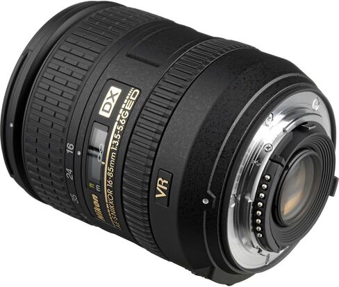عدسة Nikon AF-S DX NIKKOR مقاس 16-85 مم f/3.5-5.6G ED VR (2178) + مجموعة مرشح + حافظة للغطاء + مجموعة تنظيف (متجددة) in Saudi Arabia