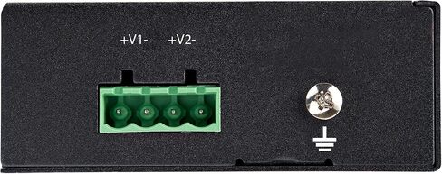 StarTech.com Industrial Gigabit Ethernet PoE Injector - 30W 802.3at PoE+ Midspan 48V-56VDC DIN Rail Power Over Ethernet Injector Adapter - -40C to +75C Cameras/Sensors/WiFi Access (POEINJ30W) in Saudi Arabia