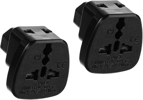 Fielect 3Pcs IEC320 C14 to Female Nema 5-15R Power Socket Adapter Converter AC125V 15A C14 to 5-15R C14 to 5-15R Power Plug Adapter in Saudi Arabia