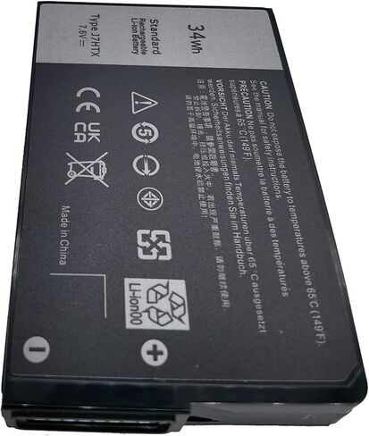 New J7HTX Replacement Laptop Battery Compatible with Dell Latitude 7202 7212 7220 Rugged Extreme Tablet Series 7XNTR 02JT7D FH8RW 7.6V 34Wh in Saudi Arabia