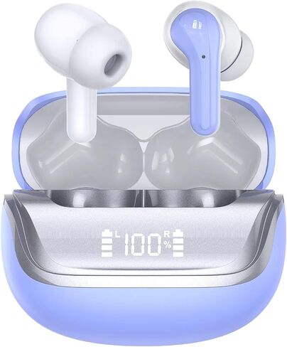 Donerton Bluetooth Headphones True Wireless Earbuds LED Power Display Earphones in Saudi Arabia