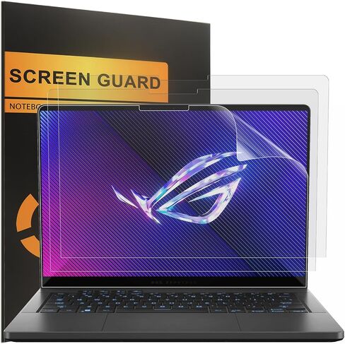 عبوة من 3 قطع من KEANBOLL مصممة لواقي شاشة الكمبيوتر المحمول ASUS ROG Zephyrus G14 الجديد لعام 2024 مقاس 14 بوصة، درع مضاد للوهج وبصمات الأصابع (غير لامع)، (يناسب طراز 2024 فقط!) in Saudi Arabia