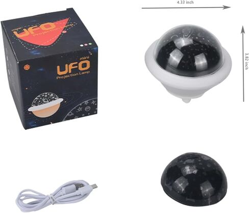 مصباح إسقاط صغير UFO، ضوء ليلي للأطفال، هدايا لعيد الميلاد in Saudi Arabia
