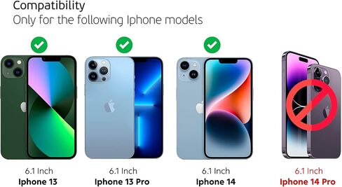 Deppa [2 Pack Premium Screen Protector for iPhone 13 Pro/13/14 (6.1') Tempered Glass/ 3D Edge to Edge Full Coverage |Case Compatible| with Easy Install Kit Tray [Video Guide] in Saudi Arabia