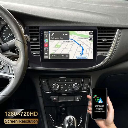 ASURE 9 inch Car Stereo Radio Upgrade for Buick Encore 2017 2018 2019,4Core 2GB+32GB Android System Car in-Dash GPS Navigation Head Unit with Wireless Carplay,Android Auto,1280x800 HD Touchscreen in Saudi Arabia