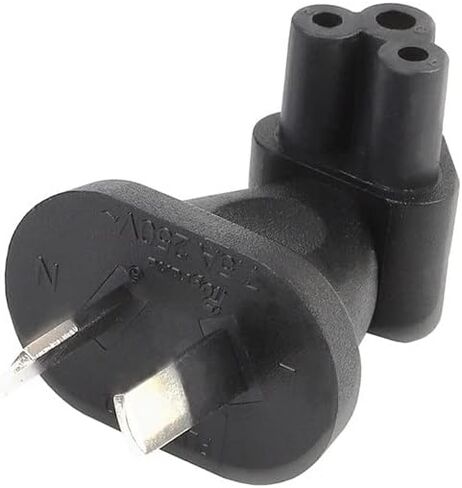 Nema 1-15P to C7 Right Angle AC Power Adapter,US IEC 320 C7 2-pin AC Power Adapter (1-15p to C7) in Saudi Arabia