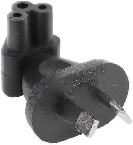 Nema 1-15P to C7 Right Angle AC Power Adapter,US IEC 320 C7 2-pin AC Power Adapter (1-15p to C7) in Saudi Arabia
