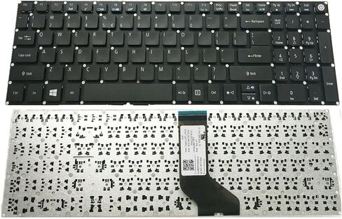 Non-Backlit Laptop Keyboard for Acer Aspire E5-522 E5-523 E5-553 E5-573 E5-575 E5-576 E5-722 E5-772 E5-575G E5-575T E5-576G E5-576T F5-771 V3-574 E5-575-54FX E5-575G-55NW E5-532 E5-552 E5-574 in Saudi Arabia