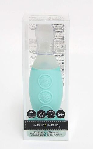 Baby Feeding Spoon Squeeze, Stand-up Base Design, BPA & Phthalate Free, 3 oz, Baby Feeder Spoon, 6 Month+ in Saudi Arabia