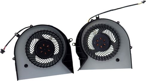 CPU Cooling Fan DFS552012M00T FK7V w/GPU Fan DFS602212M00T FK7W for ASUS ROG Strix FX503 FX503VD GL703 GL703V GL703VM FX63V FX63VM in Saudi Arabia