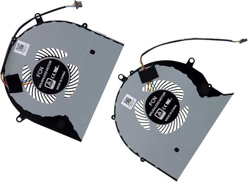 CPU Cooling Fan DFS552012M00T FK7V w/GPU Fan DFS602212M00T FK7W for ASUS ROG Strix FX503 FX503VD GL703 GL703V GL703VM FX63V FX63VM in Saudi Arabia