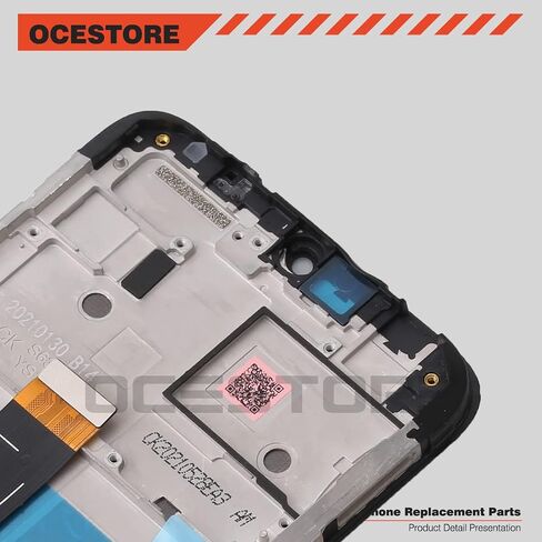 for Moto E7i Power XT2097-13 XT2097-14 XT2097-12 LCD Display Touch Screen Digitizer Assembly la pantalla Replacement Black with Frame in Saudi Arabia
