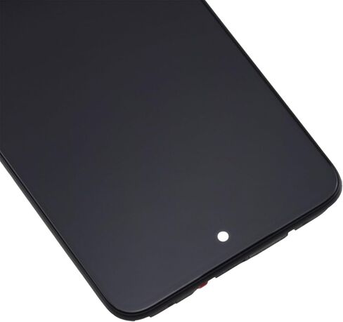 شاشة عرض كاملة لموتورولا موتو G53 XT2335-2 شاشة LCD تعمل باللمس استبدال محول الأرقام مع إطار الشاشة أسود 6.5 بوصة in Saudi Arabia