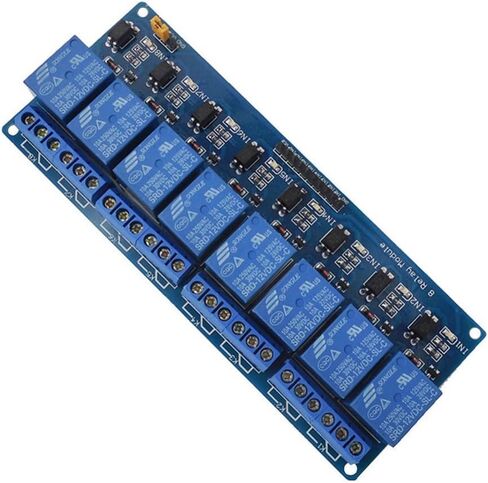 وحدة مرحل 8 قنوات تيار مستمر 5 فولت لـ Arduino Raspberry Pi DSP AVR PIC ARM in Saudi Arabia