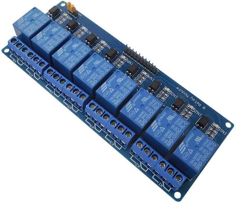 وحدة مرحل 8 قنوات تيار مستمر 5 فولت لـ Arduino Raspberry Pi DSP AVR PIC ARM in Saudi Arabia