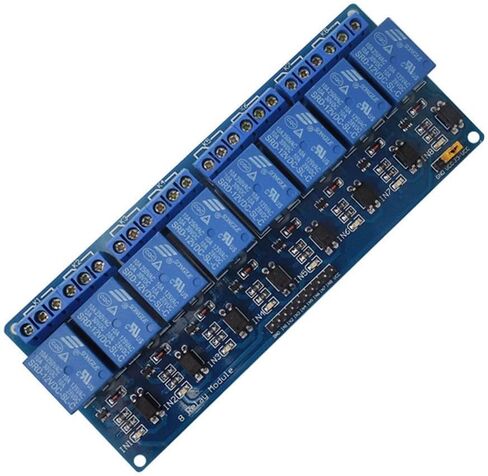 وحدة مرحل 8 قنوات تيار مستمر 5 فولت لـ Arduino Raspberry Pi DSP AVR PIC ARM in Saudi Arabia