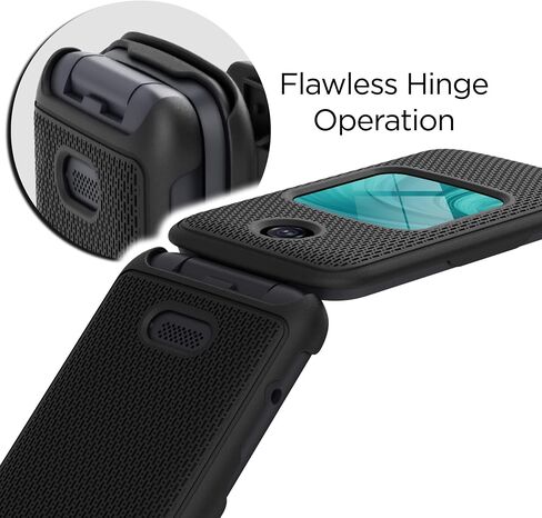 Encased Phone Holster for SmartFlip/Alcatel Go Flip 3 Belt Clip Case (DuraClip Series) (4052R / 4052C / 4052W) in Saudi Arabia