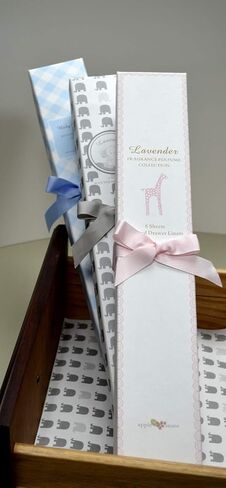 بطانة درج معطرة بصلصة التفاح مع رائحة بودرة الأطفال، لون وردي in Kuwait