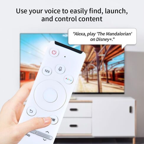 New BP59-00147A Replacement Voice Remote Control Compatible for Samsung The Premiere 4K Smart Triple Laser Projector SP-LSP9T SP-LSP9TFA SP-LSP9TFAXZA SP-LSP7T SP-LSP7TFA SP-LSP7TFAXZA in Saudi Arabia
