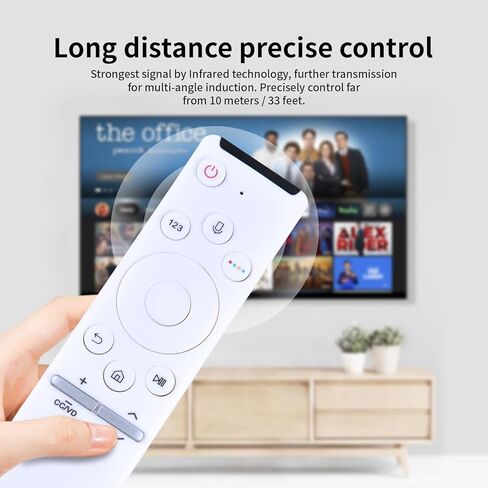 New BP59-00147A Replacement Voice Remote Control Compatible for Samsung The Premiere 4K Smart Triple Laser Projector SP-LSP9T SP-LSP9TFA SP-LSP9TFAXZA SP-LSP7T SP-LSP7TFA SP-LSP7TFAXZA in Saudi Arabia