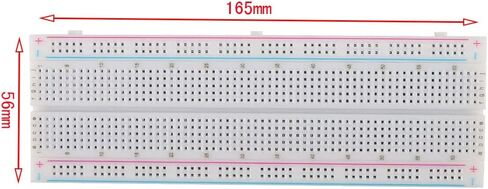 لوحة تجارب MB-102، لوحة اختبار MB-102، لحام 830 فتحة بدون تطوير اختبار لوحة تجارب PCB DIY in Kuwait