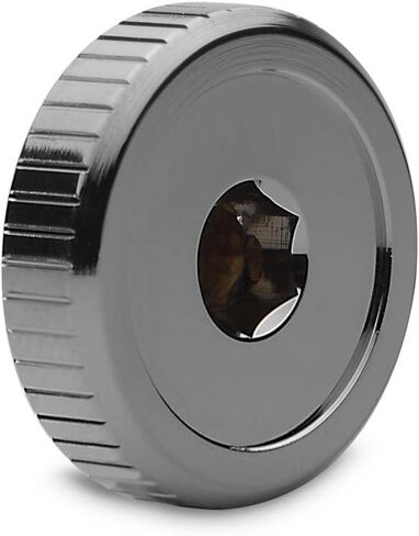 EKWB EK-Quantum Torque Plug Fitting w/Badge, Black Nickel in Saudi Arabia